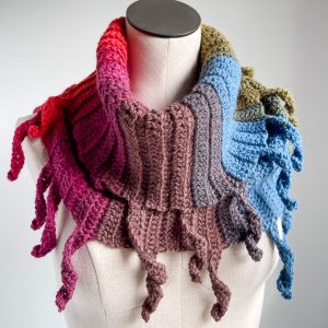 Crochet Cowl one cake crochet pattern