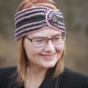 Fast Track Head Wrap Ear Warmer free crochet pattern