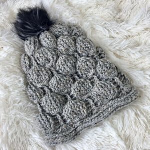 Balloon Stitch Slouchy Hat Free Crochet Pattern