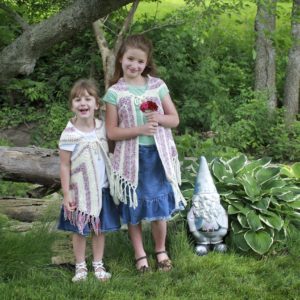 Boho Vest Triangle Trio Child Sizes Free Crochet Pattern