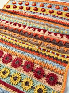 Autumn Rhapsody Blanket CAL Announcement free crochet pattern