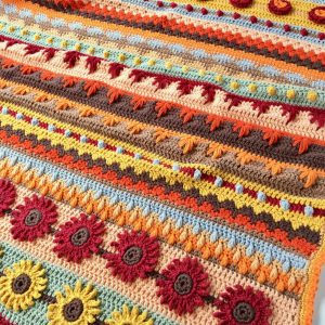 Autumn Rhapsody Blanket CAL Announcement free crochet pattern