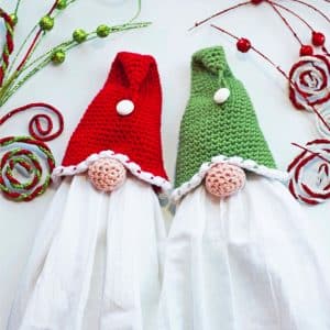 Gnome Towel Topper Free Crochet Pattern