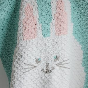 Bunny C2C Throw Graphgan Free crochet Pattern
