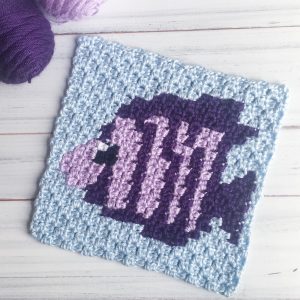 Fish C2C Square free pattern