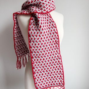 fringe crochet scarf free pattern